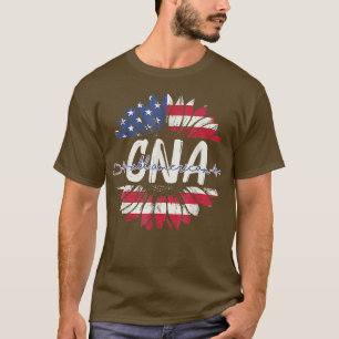 Camiseta Toda la vida de los CNA norteamericanos Bandera de