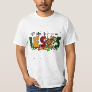 Camiseta : Toda mi esperanza está en Jesús