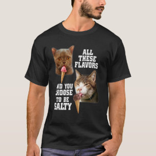 Camiseta Todas estas Sabores y eliges ser salado con