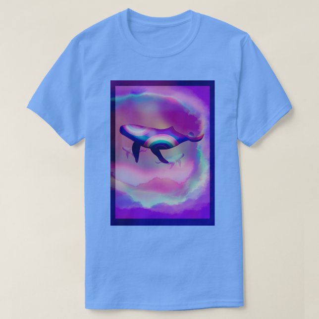 Camiseta Todas Las Ballenas Van Al Cielo (Diseño del anverso)