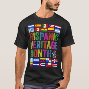 Camiseta Todas las banderas latinoamericanas son patrimonio