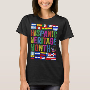 Camiseta Todas las banderas latinoamericanas son patrimonio