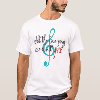 Camiseta Todas las canciones de amor