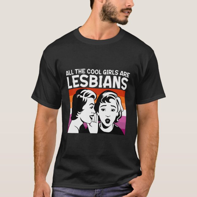 Camiseta Todas Las Chicas De Guay Son Lesbianas (Anverso)