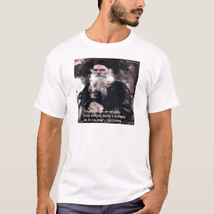 Camiseta Todas las familias felices se parecen entre sí.