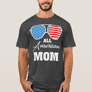 Camiseta Todas las gafas de sol de la bandera estadounidens