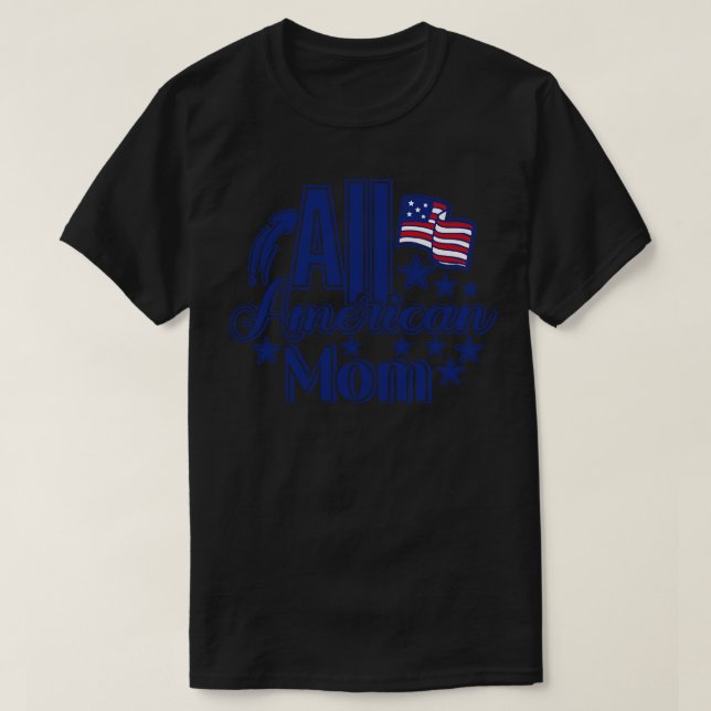 Camiseta Todas las gafas de sol de la bandera estadounidens (Diseño del anverso)