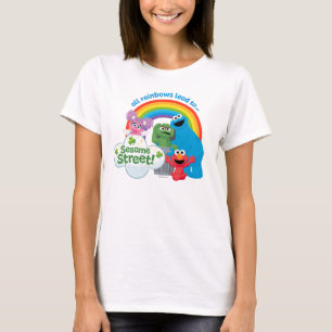 Camiseta Todas las lluvias llevan a Plaza Sésamo