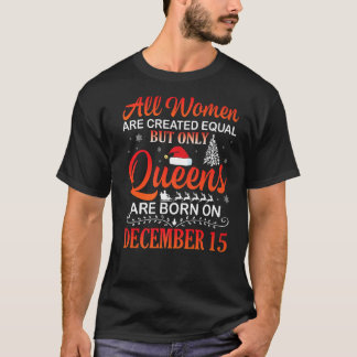Camiseta Todas Las Mujeres Creadas Equad Only Queens Nacier