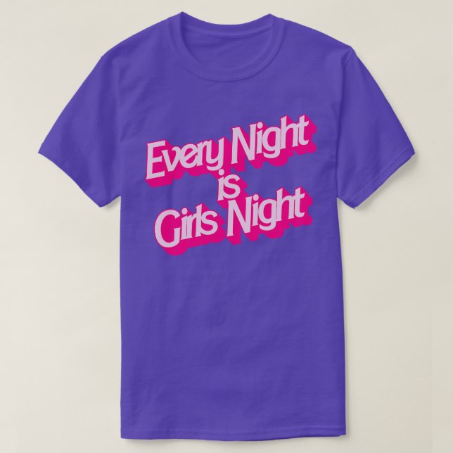 Camiseta Todas las noches hay Chicas (Diseño del anverso)