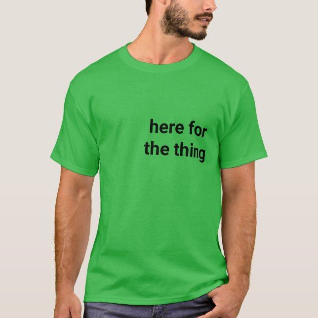 Camiseta Todas las ocasiones (Anverso)