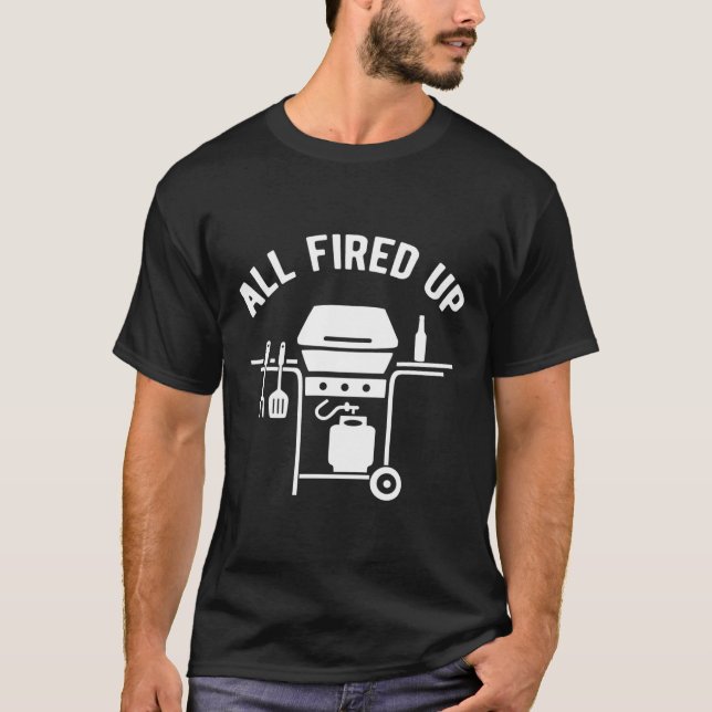 Camiseta Todas Las Parrilladas Bbq Desaparejadas (Anverso)