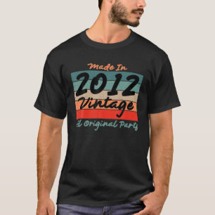 Camiseta Todas las partes originales T S Vintage 2012 Limit