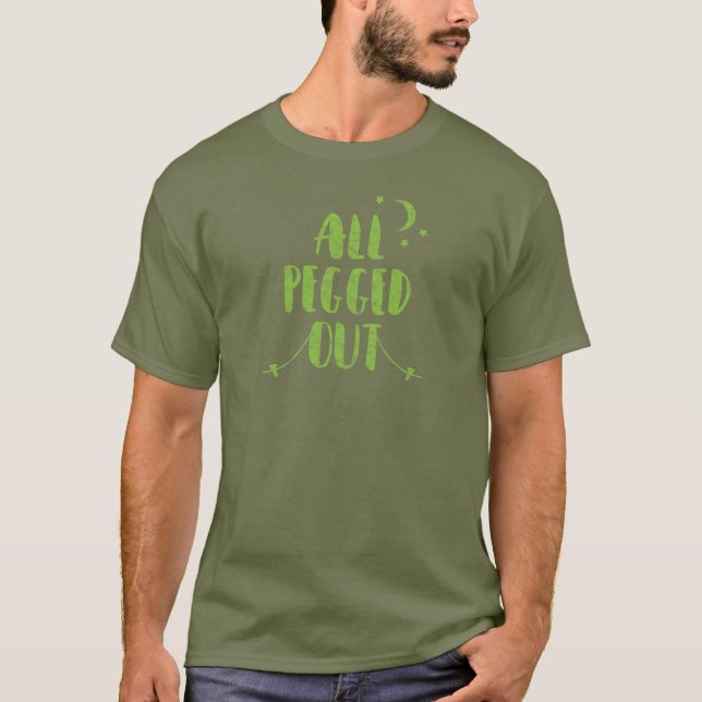 Camiseta Todas las pegadas de amor Camping al aire libre (Anverso)