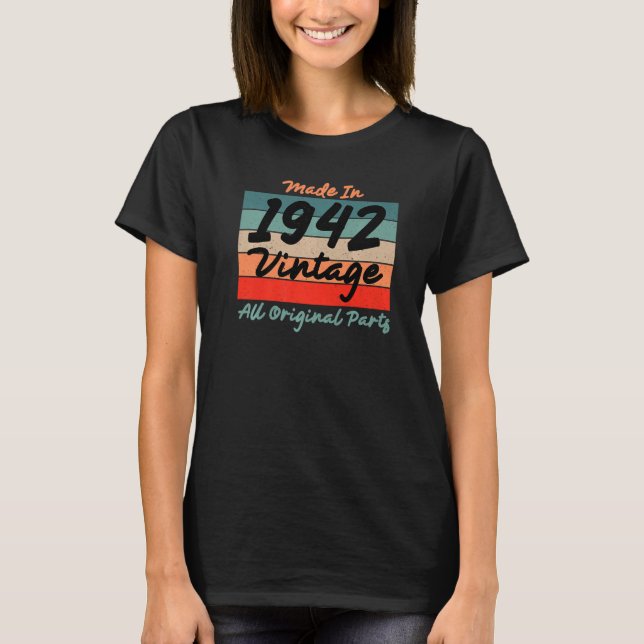 Camiseta Todas las piezas originales de la cosecha 1942 (Anverso)