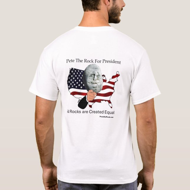 Camiseta Todas las rocas hacia atrás (Reverso)