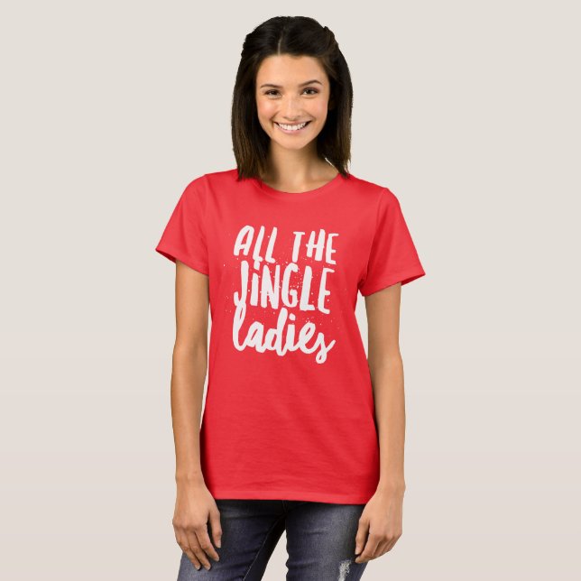 Camiseta Todas las señoras del tintineo (Anverso completo)