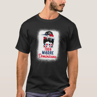 Camiseta Todas Madre Bandera Dominicana República Dominican