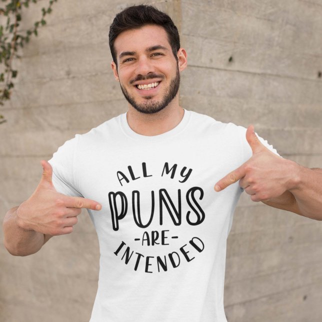 Camiseta Todas mis puntas están destinadas (intended puns shirt)