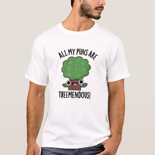 Camiseta Todas mis puntas son bollos de árbol divertidos (Anverso)
