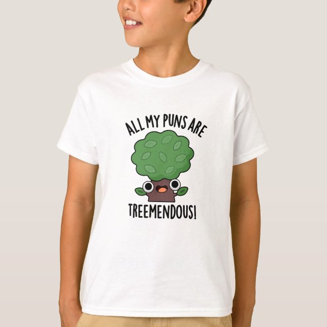 Camiseta Todas mis puntas son bollos de árbol divertidos (Anverso)