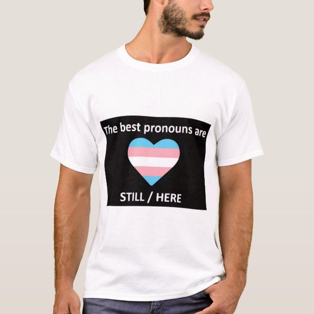 Camiseta Todavía/aquí (Anverso)