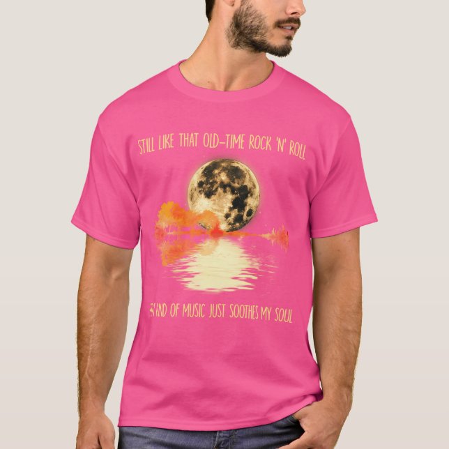 Camiseta Todavía Como Ese Rock De La Vieja Tiempos N Guitar (Anverso)