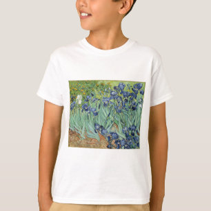 Camiseta Todavía de Van Gogh vida: Florero con los iris