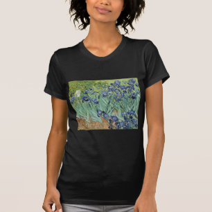 Camiseta Todavía de Van Gogh vida: Florero con los iris