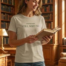 Camiseta Todavía escribiendo Prevención del suicidio con pu