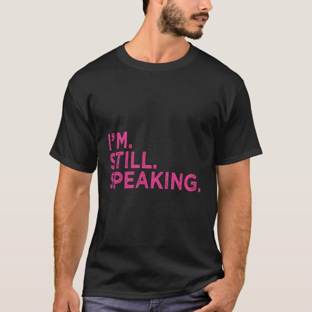 Camiseta Todavía Hablo Debate Harris (Anverso)