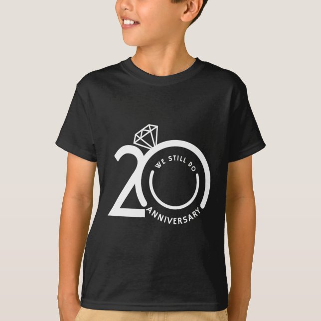 Camiseta Todavía hacemos 20 años - 20 años del Boda T- (Anverso)