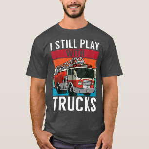 Camiseta Todavía juego con camiones mecánico de choque de f