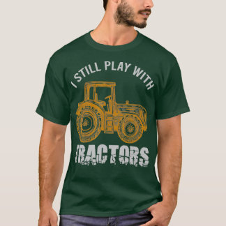 Camiseta Todavía Juego Con El Agricultor De Tractores
