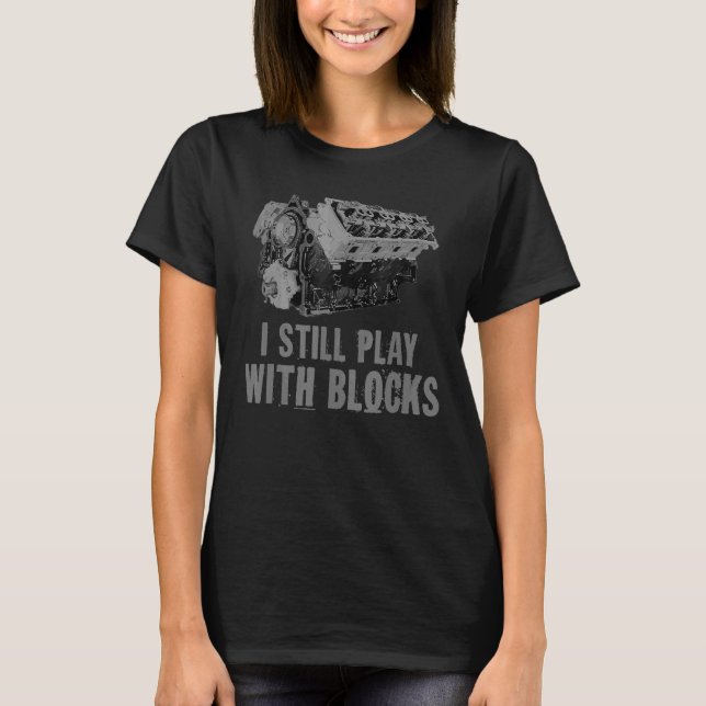Camiseta Todavía Juego Con El Hombre De Mantenimiento De Ca (Anverso)