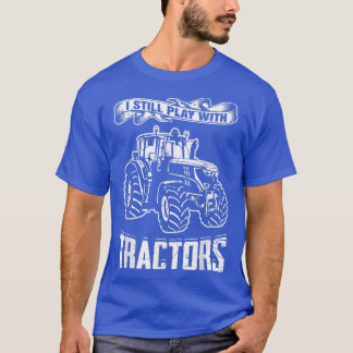 Camiseta Todavía Juego Con El Regalo Del Vehículo Tractores