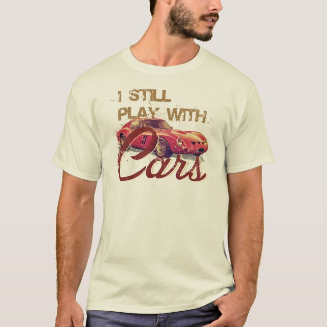 Camiseta Todavía juego con los coches (Anverso)