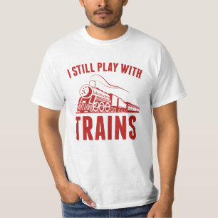 Camiseta Todavía Juego Con Los Trenes