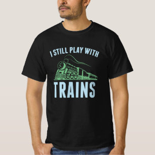 Camiseta Todavía Juego Con Los Trenes