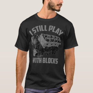 Camiseta Todavía Juego Con Mantenimiento De Carreras De Blo