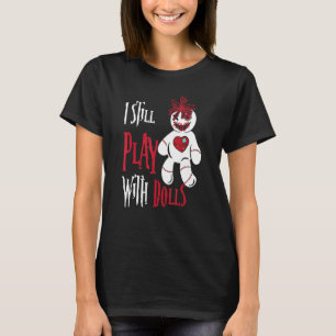 Camiseta Todavía Juego Con Muñecas Voodoo Doll Halloween