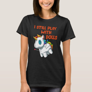 Camiseta Todavía Juego Con Muñecas Voodoo Doll Unicorn