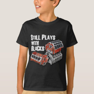 Camiseta Todavía juegos con los bloques