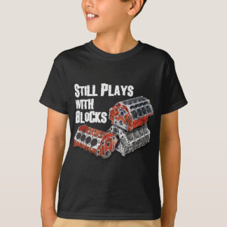 Camiseta Todavía juegos con los bloques