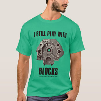 Camiseta Todavía juegos con los bloques de Chevy