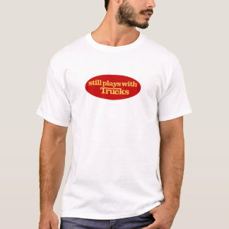 Camiseta Todavía juegos con los camiones
