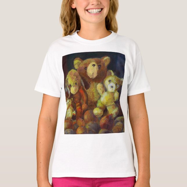 Camiseta Todavía la vida con Teddy Bears (Anverso)