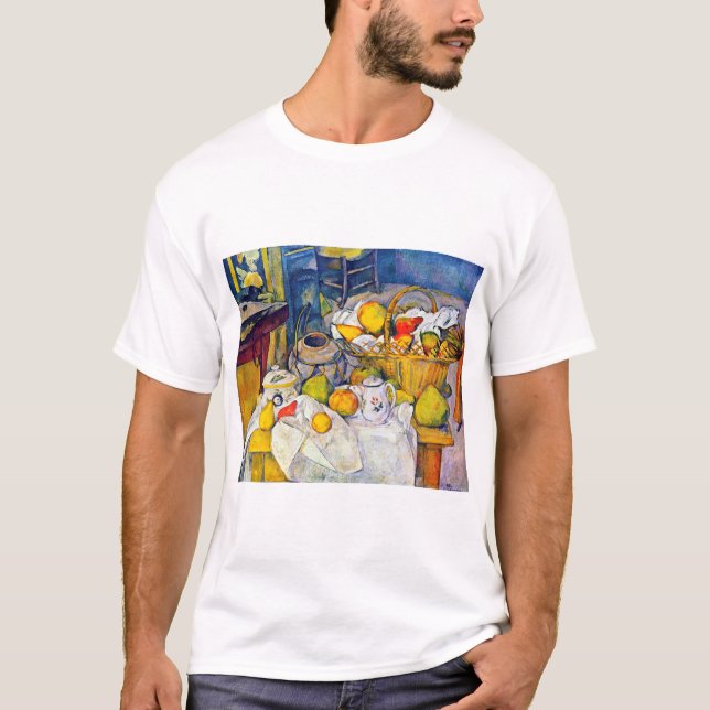 Camiseta Todavía la vida con una canasta de frutas, Paul Ce (Anverso)
