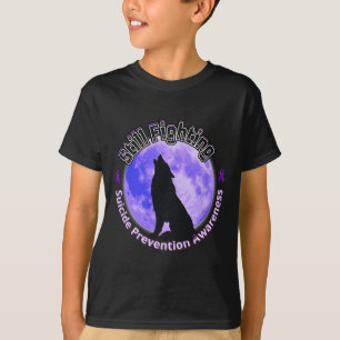 Camiseta Todavía luchando contra la conciencia de la preven