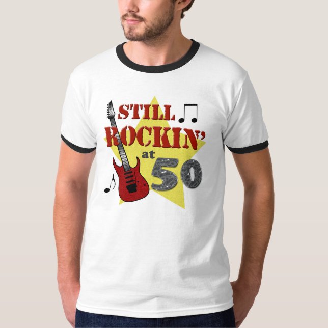 Camiseta Todavía Rockin en 50 (Anverso)